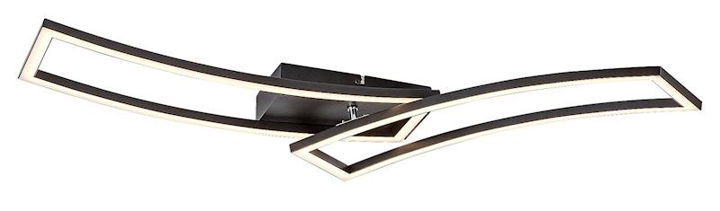 CIRILLA LAMPA SUFITOWA CZARNA LED 40W 3000K 71005 RABALUX