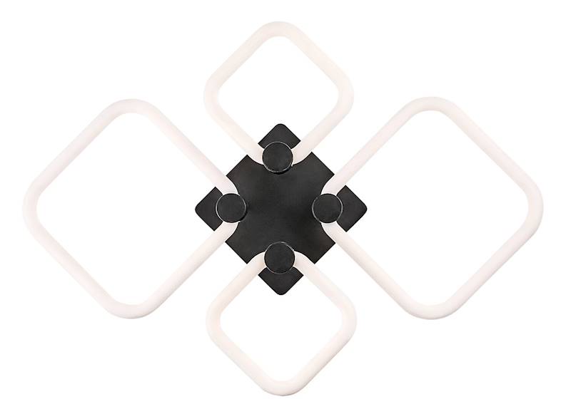 SOTIRIS LAMPA SUFITOWA CZARNA Z PILOTEM LED 47W 71006 RABALUX