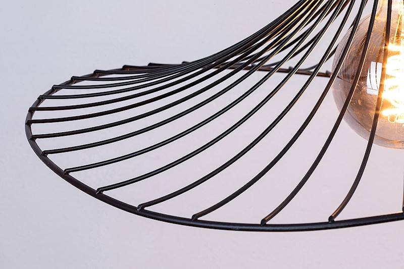 SOMBRERO LAMPA WISZĄCA CZARNA 1xE27  50cm