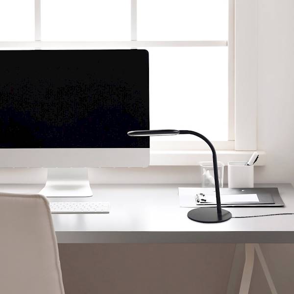 ADELMO LAMPA BIURKOWA CZARNA LED10W 33cm 74007 RABALUX