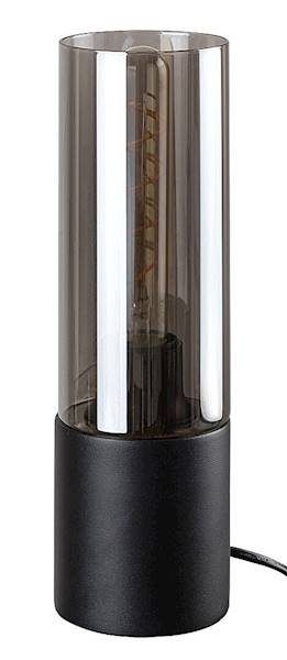 RONNO LAMPKA NA KOMODĘ CZARNA 1xE27 29cm 74050 RABALUX