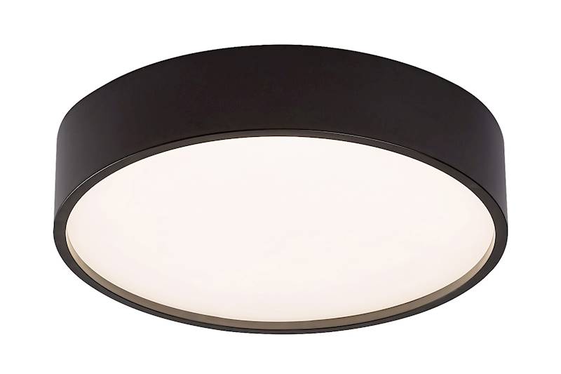 LARCIA PLAFON CZARNY Z CZUJNIKIEM LED 19W 28,5cm 75011 RABALUX