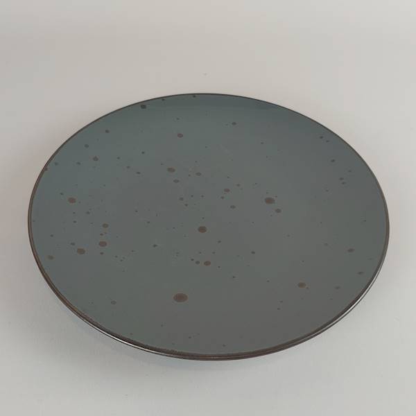 TALERZ DESEROWY 22CM ALUMINA COTTAGE GRAPHITE BOGUCICE