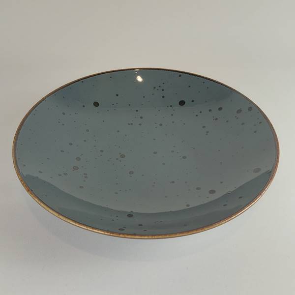 TALERZ GŁĘBOKI 22CM ALUMINA COTTAGE GRAPHITE BOGUCICE