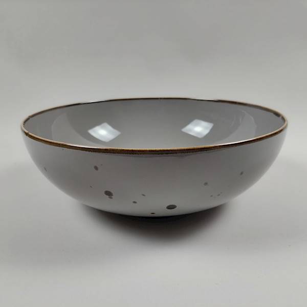 SALATERKA 24CM ALUMINA COTTAGE GREY  BOGUCICE