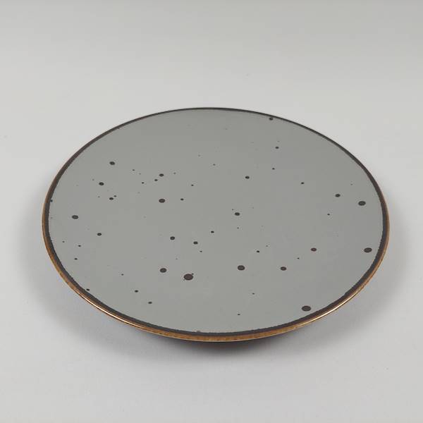 TALERZ DESEROWY 22CM ALUMINA COTTAGE GREY BOGUCICE