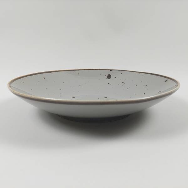 TALERZ GŁĘBOK  22CM COTTAGE GREY BOGUCICE