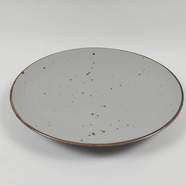 TALERZ PŁYTKI ALUMINA COTTAGE GREY 28CM BOGUCICE