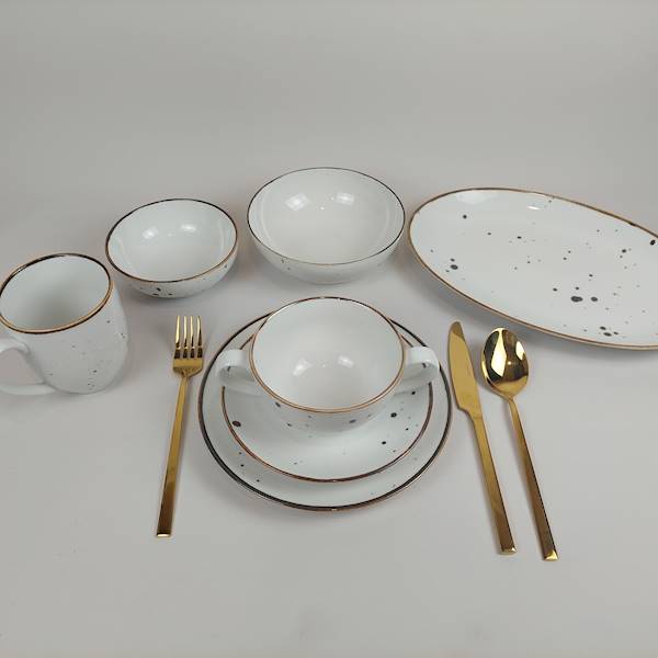 SALATERKA 13CM ALUMINA COTTAGE WHITE BOGUCICE