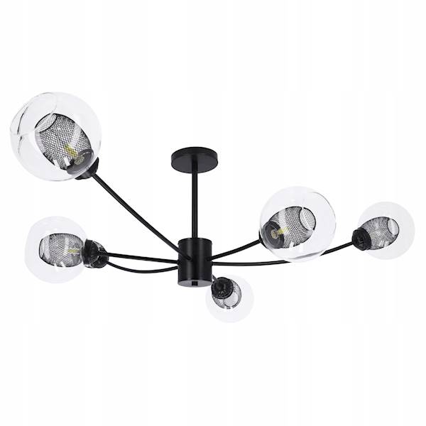 SMART LAMPA WISZ.6xG9 328 BK CZARNA