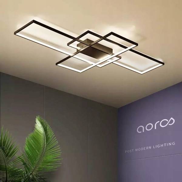 SMART PALFON LED 6658 LD5010 BK 4000K 90W CZARNY