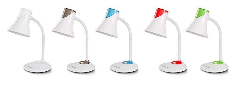 ESPERANZA LAMPKA BIUR.POLARIS E27 ELD111K CZARNA