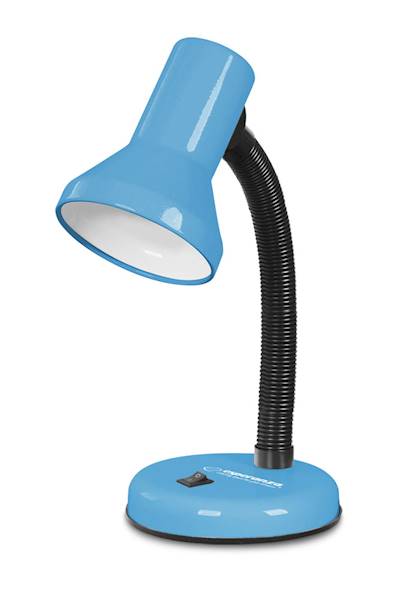 ESPERANZA LAMPKA BIUR.ALTAIR E27 ELD108B NIEBIESKA