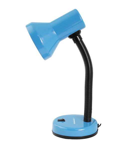 ESPERANZA LAMPKA BIUR.ALTAIR E27 ELD108B NIEBIESKA