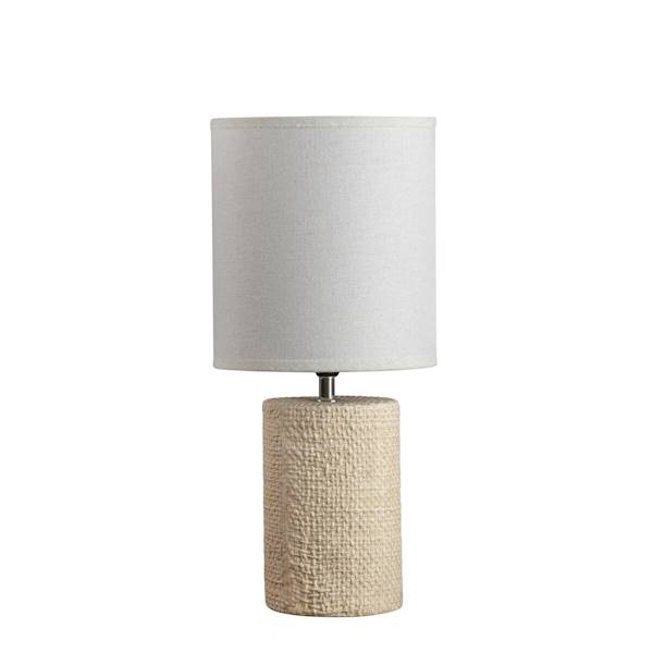 EU.LAMPA AGIS/LAMP/02 20x20x43cm+ABAŻUR 402602KREM