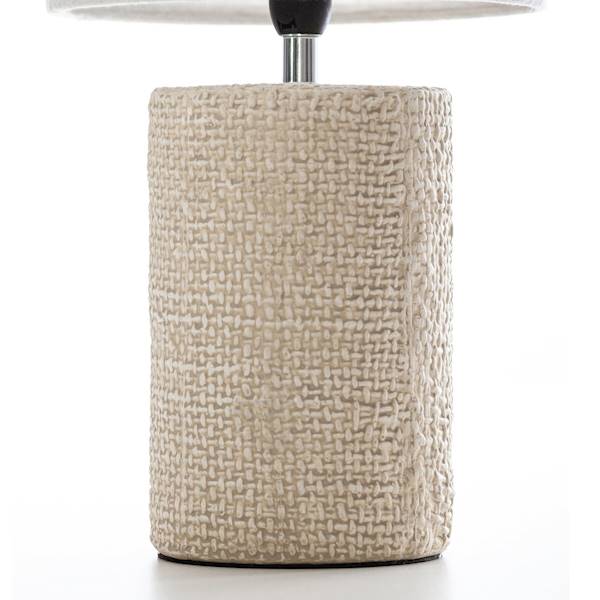 EU.LAMPA AGIS/LAMP/02 20x20x43cm+ABAŻUR 402602KREM
