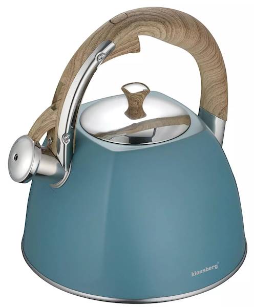 KLAUSBERG CZAJNIK 3,0L TURKUS+DREWNO KB7499 