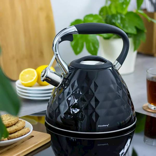 KLAUSBERG CZAJNIK 3,0L KB7455 CZARNY