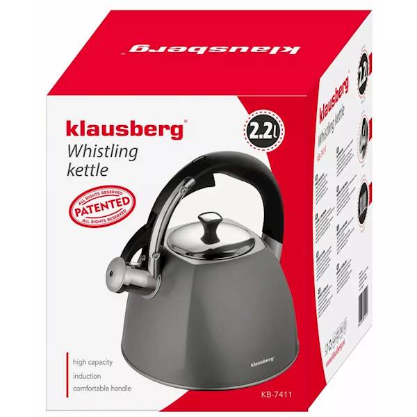 KLAUSBERG CZAJNIK 2,2L KB7411 SZARY