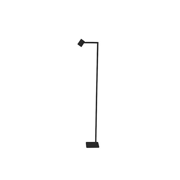 LP.SNOW 1xGU10 LP-731/1F BK LAMPA PODŁ CZARNA