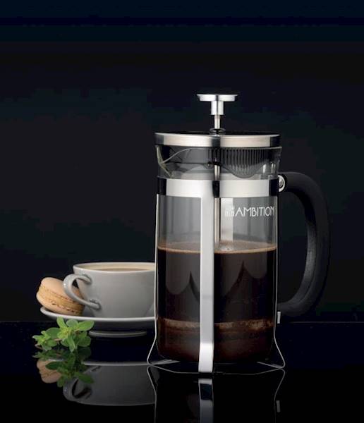 DA.AMBITION BARISTA ZAPARZ.SZKL.600ml CHROM 94450