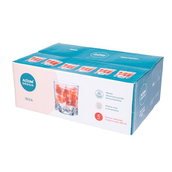 IBIZA komplet 6 szklanek 310ml ALTOM