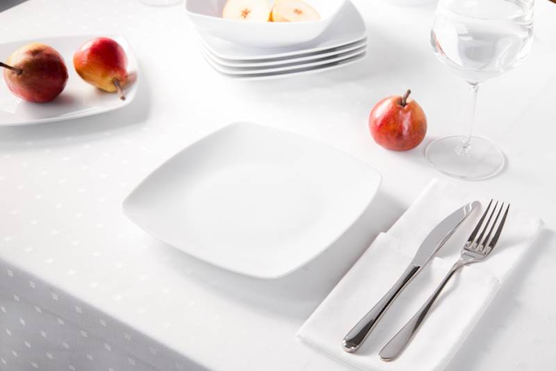 MARIAPAULA MODERNA bez zdobienia talerz deserowy kwadratowy 20,5cm 0101002843 ALTOM