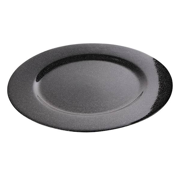 PODKŁADKA POD TALERZ z brokatem 33cm czarna 0108018953 ALTOM