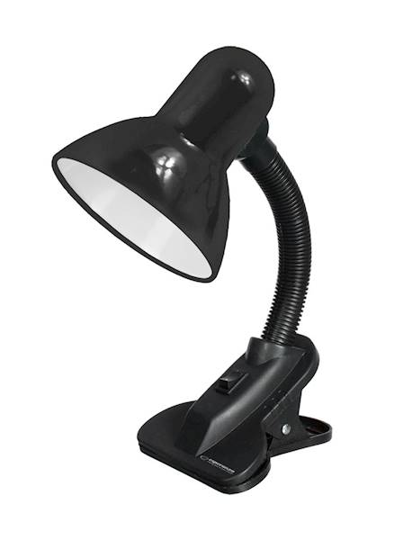ESPERANZA LAMPKA BIUR.PROCYON E27 ELD106K CZARNA