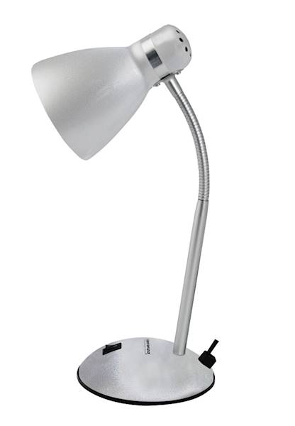ESPERANZA LAMPKA BIUR.ALEKS E27 ELD113S SREBRNA