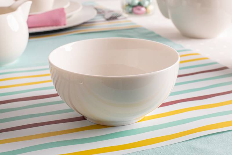 AM.BELLA KREM MISKA-SALATERKA PORCELANA 14CM 630ml
