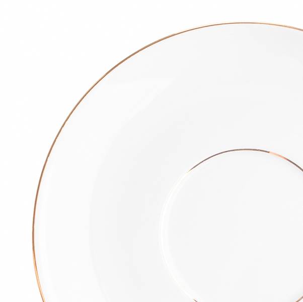 MARIAPAULA ZŁOTA LINIAx2 spodek okrągły 17cm 0101004506 ALTOM