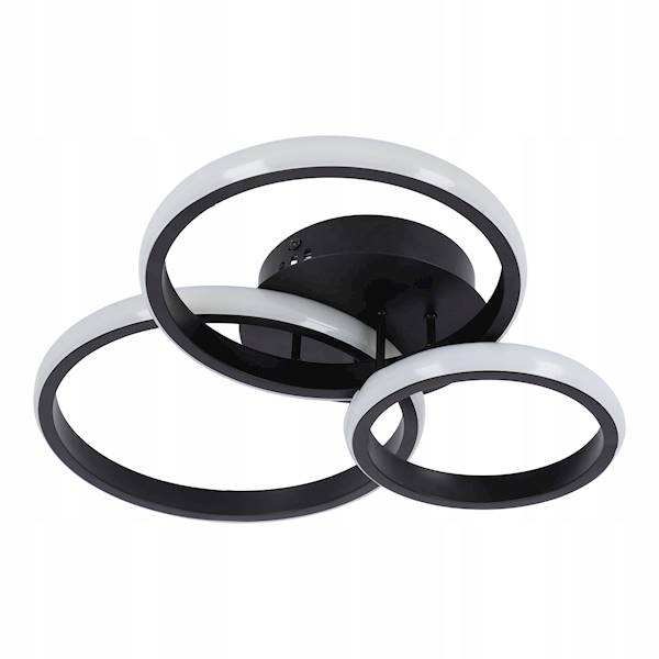 SMART PLAFON LED ZL5902/3 RD 38W 4000K 6865CZARNY 