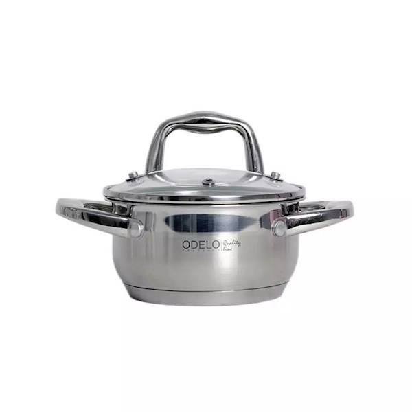 Garnek VELIO stal 14x7cm 1,2L OD1349 ODELO