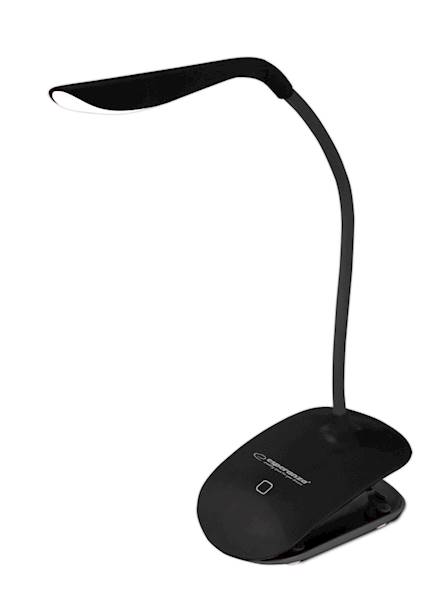 ESPERANZA LAMPKA BIUR.DENEM LED KLIPS ELD104K CZAR