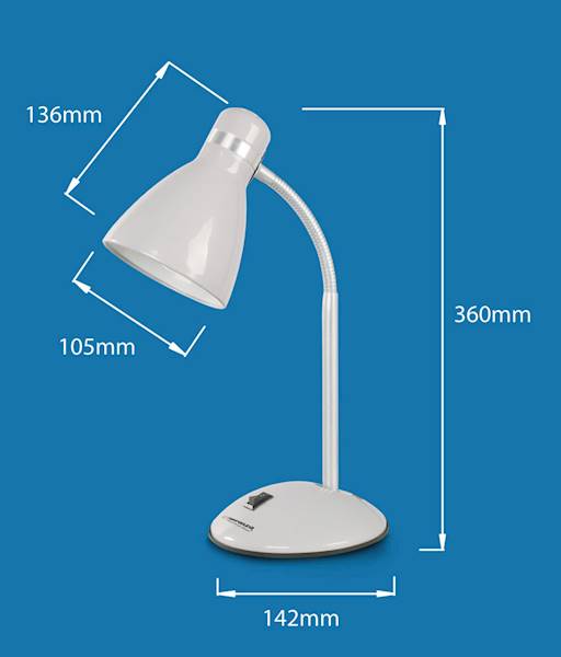 ESPERANZA LAMPKA BIUR.ALEKS E27 ELD113K CZARNA