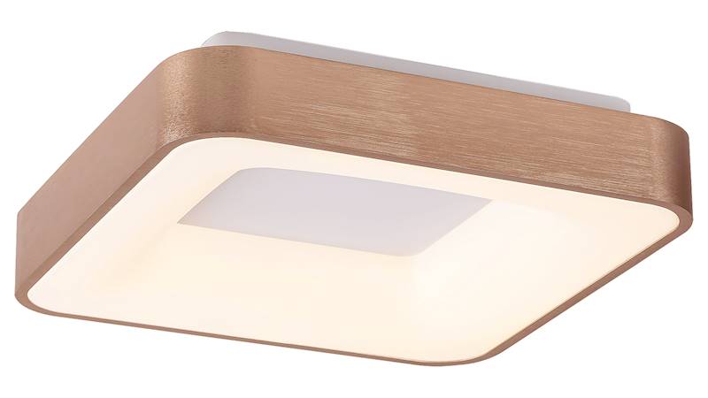 Plafon CARMELLA LED 30W 4000K 1950lm kwadratowy złoty 5056 RABALUX