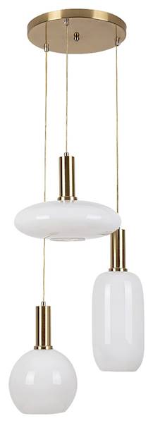 Lampa wisząca SINOPIA 3xE27 złota 5225 RABALUX