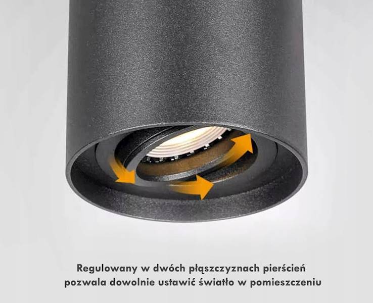 SMART DOWNLIGHT TUBA SM-500W  OKRĄGŁA 1579 BIAŁA