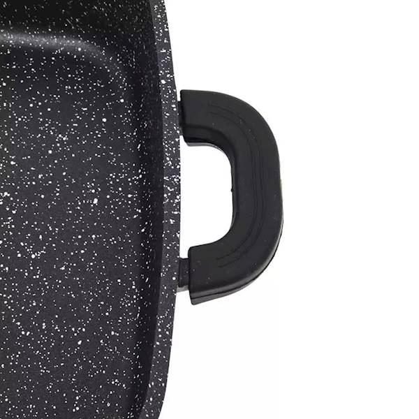 Garnek SEREY Greblon kwadratowy 26/11cm 5,8L z pokrywą i aromatyzerem OD2258 ODELO