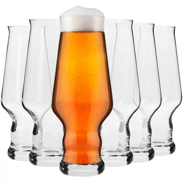 KROSNO SPLENDOUR 6 SZKLANEK DO PIWA 400ml