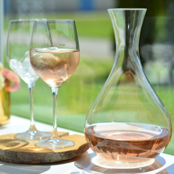 KROSNO HARMONY KARAFKA 1600ml+ 2 KIELISZKI 450ml