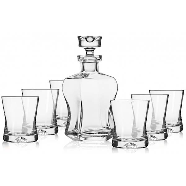 KROSNO SIGNATURE KARAFKA 500ml+6 SZKLANEK 290ml