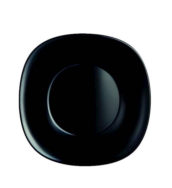 LUMINARC CARINE CZARNY TALERZ GŁĘBOKI 21CM 06491