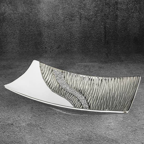 EU.PATERA ADONA/PAT/01 40x20x9 BIA/SREBRNA 451416