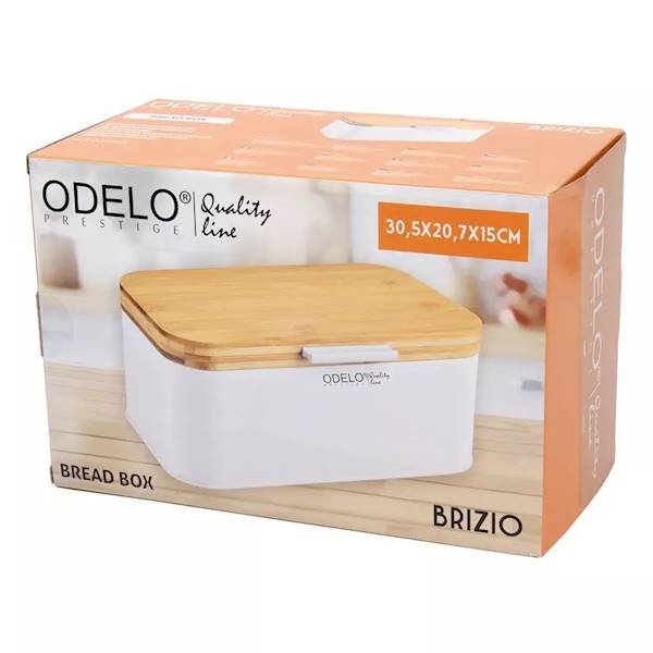 DE.CHLEBAK BRIZIO BIAŁY 30,5x20,7x15cm OD2231