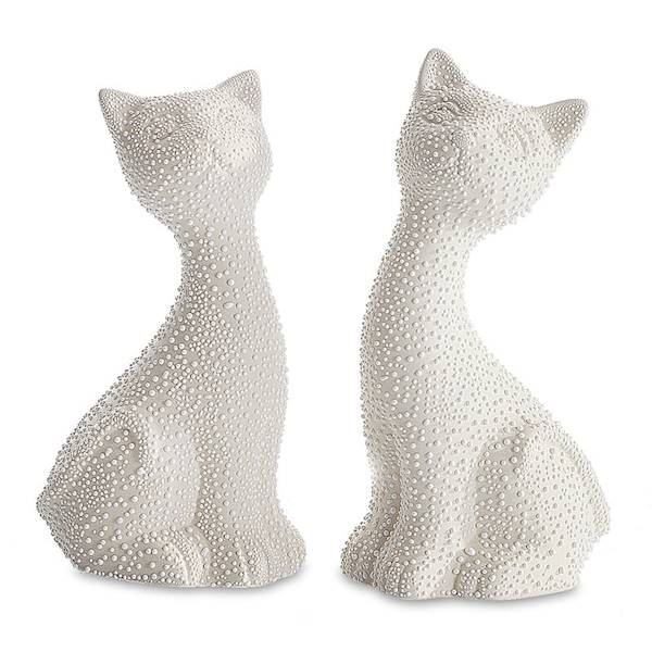 EU.FIGURKA RISO/2/FIG/10 2 KOTY 9x7x18 45097 KREM