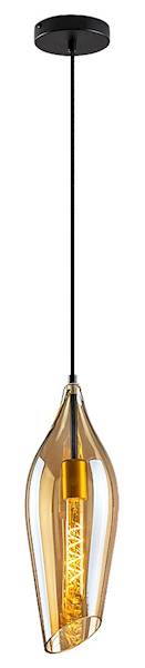 Lampa wisząca BELLINI 1xE27 zwis miodowy klosz 72201 RABALUX