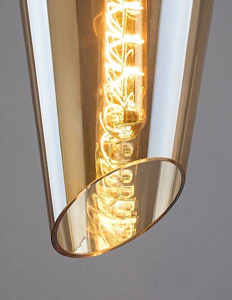 Lampa wisząca BELLINI 1xE27 zwis miodowy klosz 72201 RABALUX