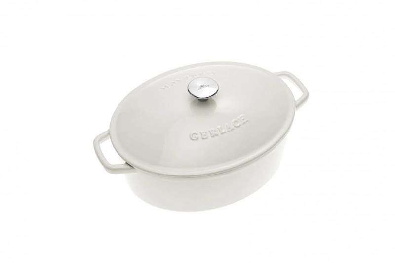 GERLACH NATUR IRON BRYTFANNA ŻELIWNA 31CM 5,5L BIA
